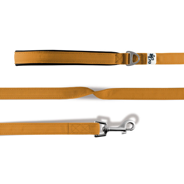 Bild 1 von Curli Basic Leine Nylon - Orange  / (Variante) 140cm/1,5cm