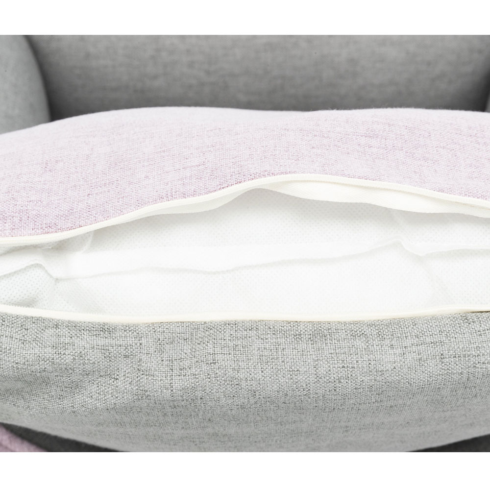 Bild 1 von Trixie Bett Lona - rosa/grau  / (Variante) 60 x 50 cm