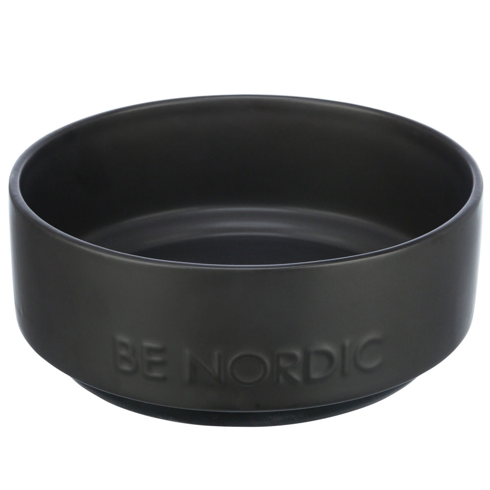Bild 1 von Trixie BE NORDIC Keramiknapf für Hunde  / (Variante) schwarz/1,2l