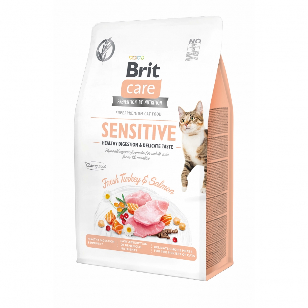 Bild 1 von Brit Care Cat Grain-Free - Sensitive - Healthy Digestion  / (Variante) 400g