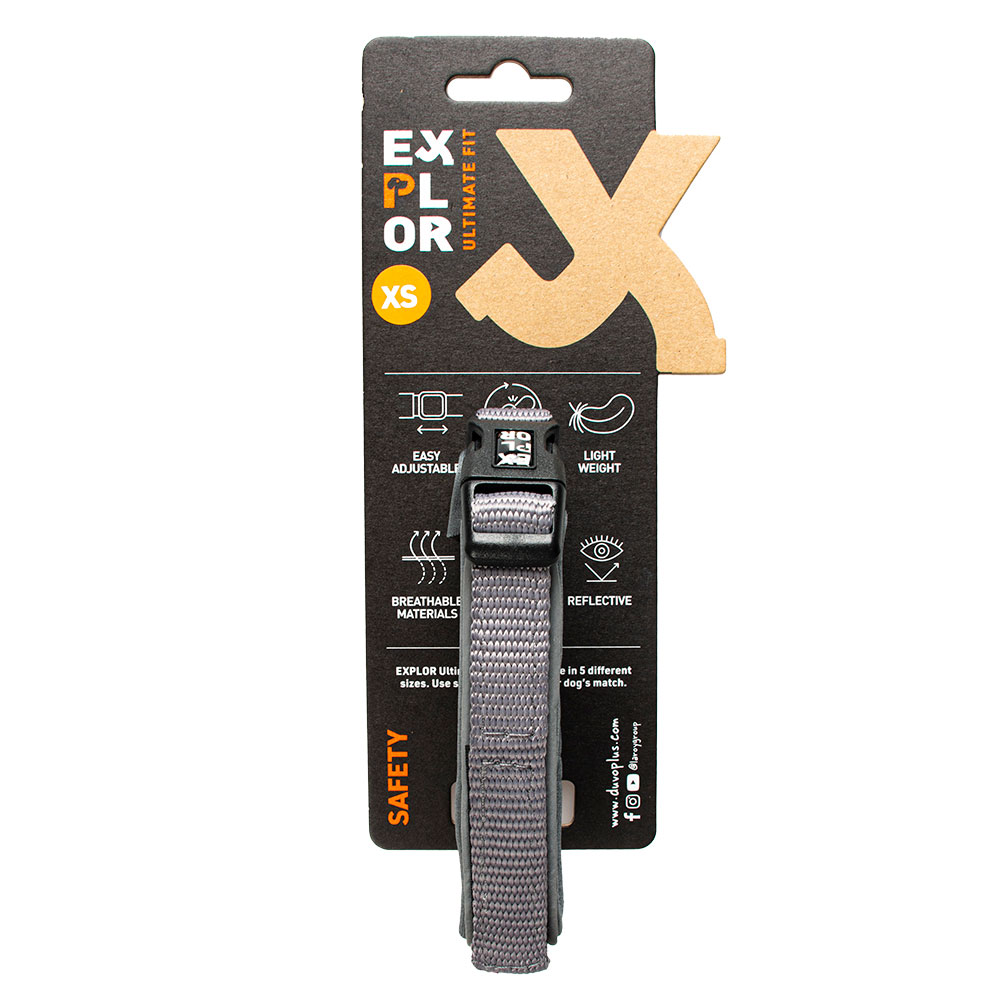 Bild 1 von Duvoplus EXPLOR Ultimate Fit Comfy Halsband Safety - Silver Reflective