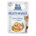Brit Care Cat PB Fillets in Jelly - Huhn & Käse 85g (85 g)