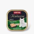 Animonda vom Feinsten mit Schlemmerkern mit Rind, Lachsfilet & Spinat 100g (100 g)