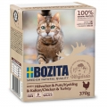 Bozita Cat Tetra Recard Häppchen in Soße Huhn & Pute 370g (370 g)