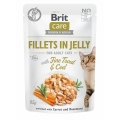 Brit Care Cat PB Fillets in Jelly - Forelle & Kabeljau 85g (85 g)
