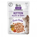 Brit Care Cat PB Fillets in Gravy - Truthahn Kitten 85g (85 g)