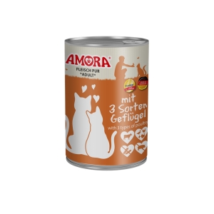Amora-Cat-Dose-Fleisch-Pur-3-Sorten-Geflgel-400-g